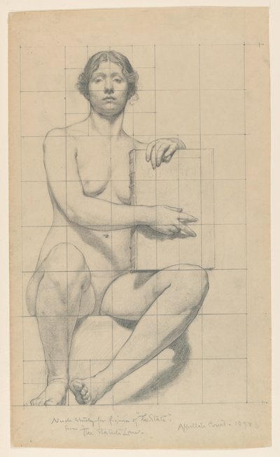 Studio per "Lo Stato," "Il Regno della Legge," Appellate Division Court House, New York, NY da Kenyon Cox