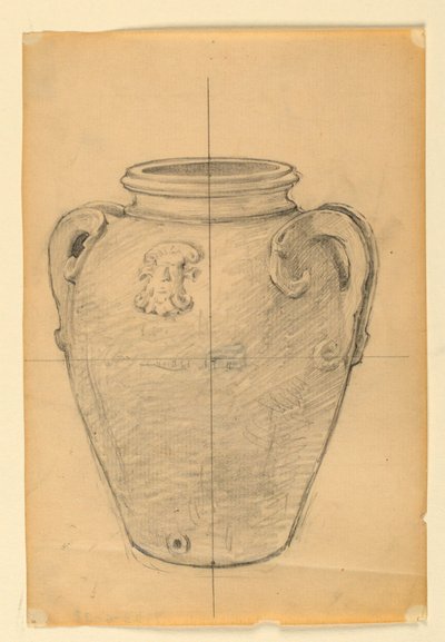 Studio per vaso, "Le fonti della ricchezza", Union Trust Company Building, Cleveland, OH da Kenyon Cox