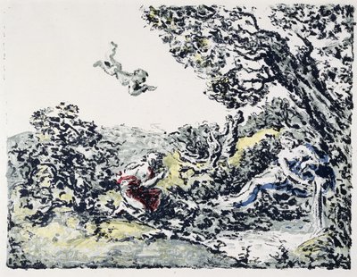 Album de Paysage: La Source, 1900 (litografia a colori) da Ker Xavier Roussel