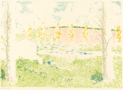 Paesaggio con casa da Ker Xavier Roussel