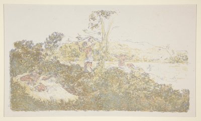 Personaggi al bordo del mare da Ker Xavier Roussel