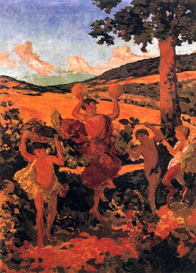 Festa rurale, 1911-1913 da Ker Xavier Roussel