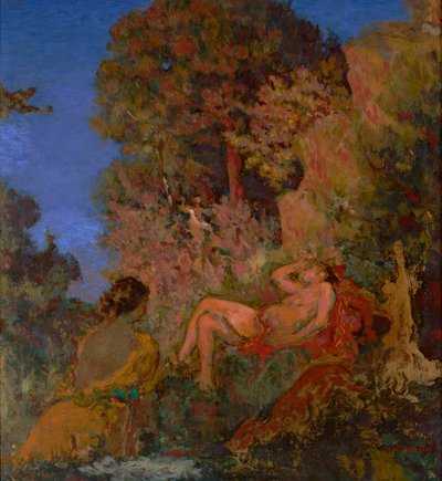 Diana addormentata da Ker Xavier Roussel