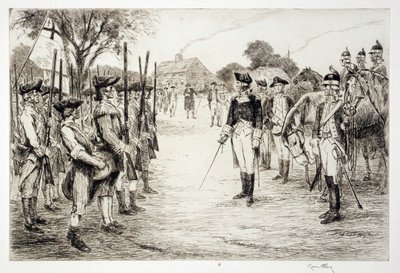 George Washington e le sue truppe da Kerr Eby
