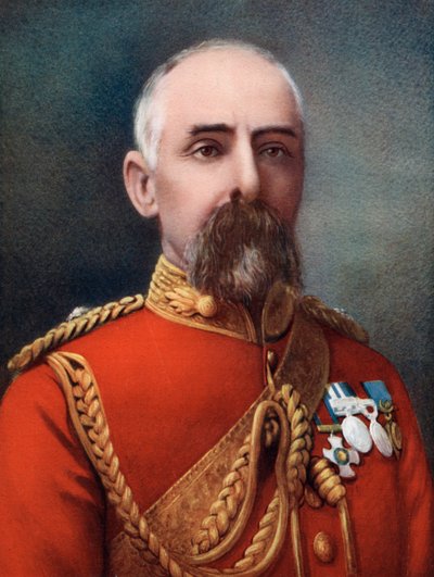 Colonnello Henry Parke Airey, comandante del 1° Contingente dei Bushmen, Forza di Campo Sudafricana, 1902 da Kerry and Co