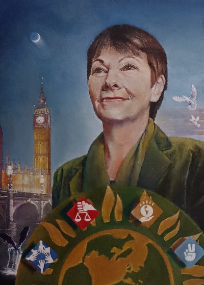 Caroline a Westminster (Green Party), 2022 da Kevin Parrish