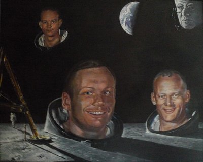 Monumenti sulla Luna da Kevin Parrish