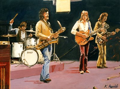 I Moodies in concerto 1973 (The Moody Blues) da Kevin Parrish