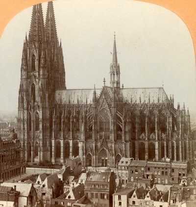 Cattedrale di Colonia, Colonia, Germania da Keystone View Company