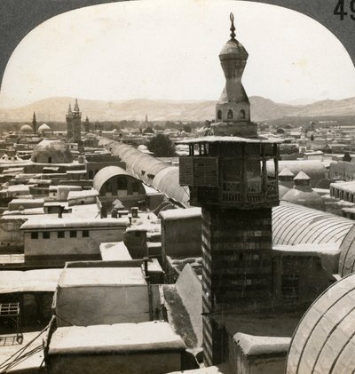 Damasco, Siria, 1900s da Keystone View Company