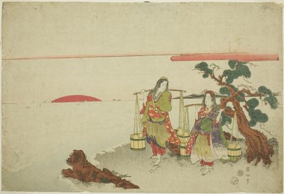 Le fanciulle della salamoia da Kikukawa Eizan