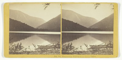 Franconia Notch da Echo Lake da Kilburn Brothers, BW Kilburn
