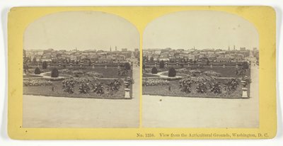 Vista dai terreni agricoli, Washington, D.C. da Kilburn Brothers, BW Kilburn