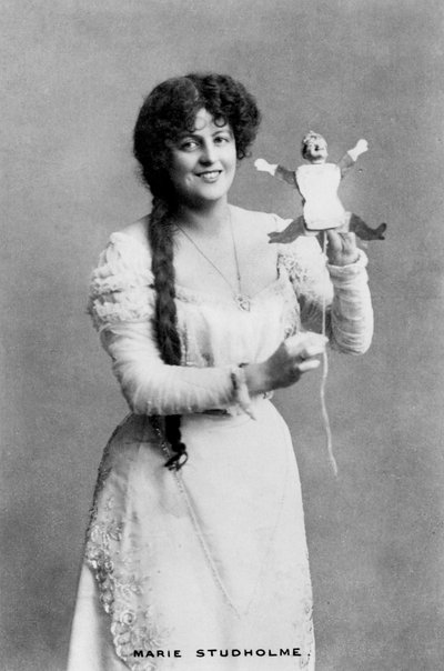 Marie Studholme, attrice inglese, XX secolo da Kilpatrick