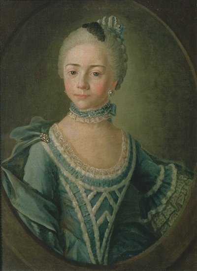Ritratto della contessa Sophie Matiuskina, 1763 da Kirill Inanovich Golovachevsky