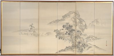 Godendosi il Lato del Fiume da Kishi Gantai