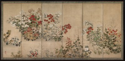Fiori e erbe da Kitagawa Sosetsu