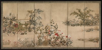 Fiori delle quattro stagioni da Kitagawa Sosetsu