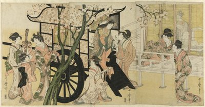 Una carrozza imperiale da Kitagawa Utamaro