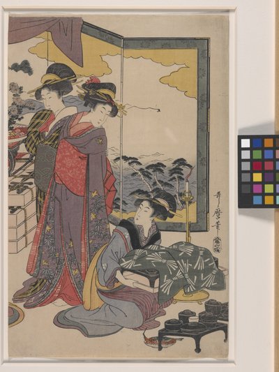 Festival di Ebisu da Kitagawa Utamaro