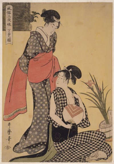 Gebon no zu da Kitagawa Utamaro