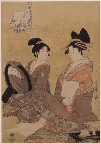 Hanamurasaki del Tamaya, 1793 da Kitagawa Utamaro