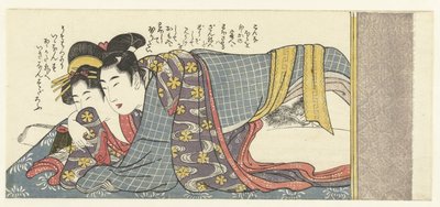 Coppia innamorata da Kitagawa Utamaro