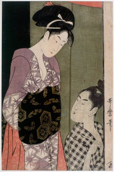 Zanzariera da Kitagawa Utamaro