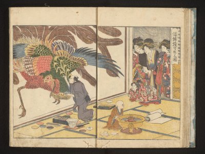 Realizzazione di un murale da Kitagawa Utamaro