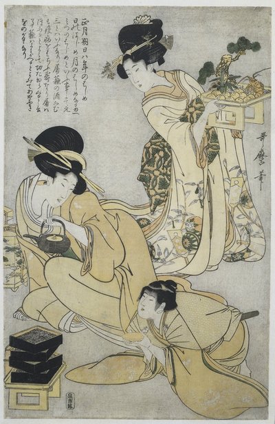 Capodanno da Kitagawa Utamaro