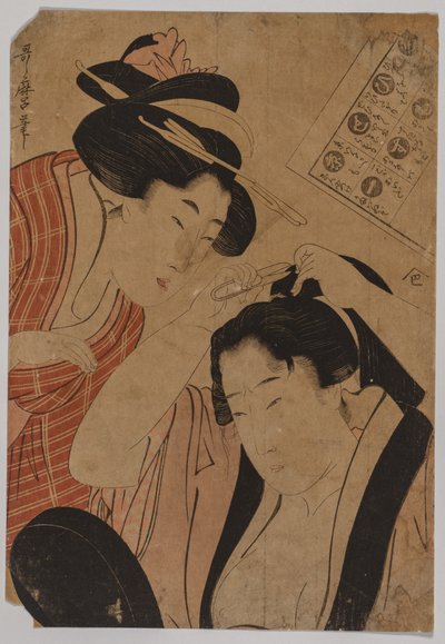 Senza titolo da Kitagawa Utamaro