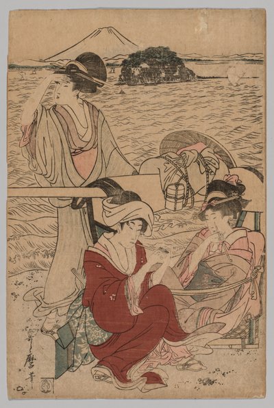 Senza titolo, 1753-1806 da Kitagawa Utamaro