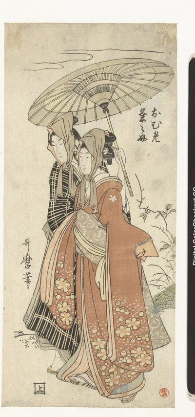Oume e Kumenosuke da Kitagawa Utamaro