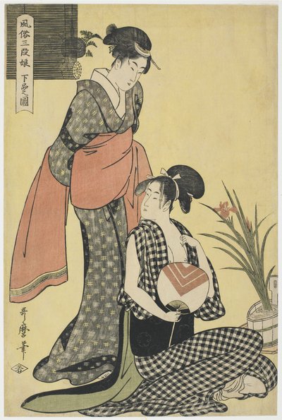 "Immagine della classe inferiore" da Kitagawa Utamaro
