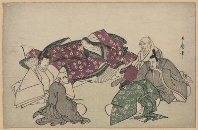 Sei poeti (Rokkasen) da Kitagawa Utamaro