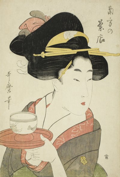 Casa da tè del sud da Kitagawa Utamaro