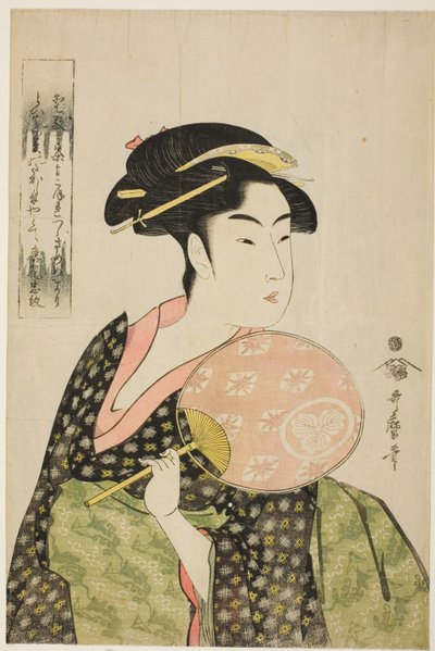 Takashima Ohisa da Kitagawa Utamaro