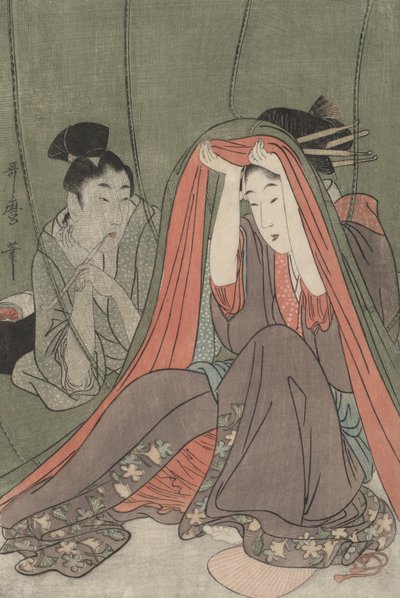 La zanzariera da Kitagawa Utamaro