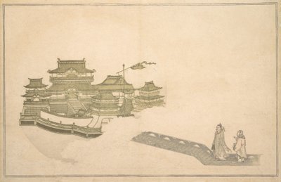 Il Palazzo sulla Luna da Kitagawa Utamaro