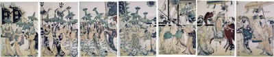 Impromptu di Yoshiwara da Kitagawa Utamaro