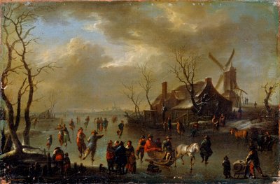 Paesaggio Invernale, XVII secolo da Klaes Molenaer