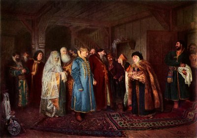 Un matrimonio boyar da Klavdi Vasilevich Lebedev