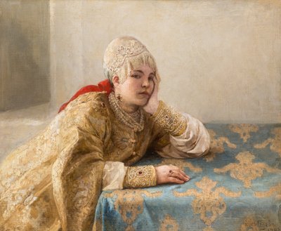 Figlia di boiardo da Klavdiy Vasilievich Lebedev
