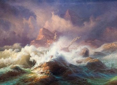 Il naufragio da Knud Andreassen Baade