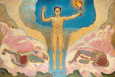 Das Licht - La luce... (olio su tela) da Koloman Moser