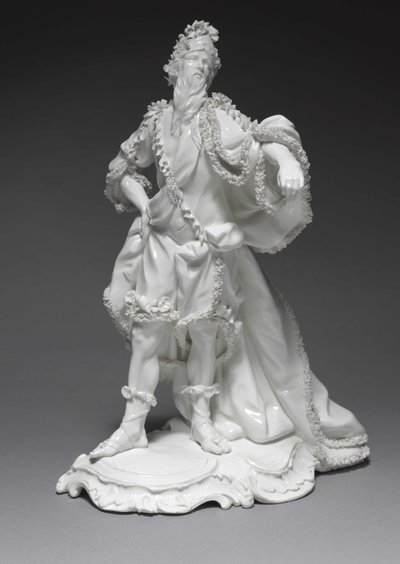 Oceanus, Frankenthal Porcelain Factory, Germania, c.1765 da Konrad Linck