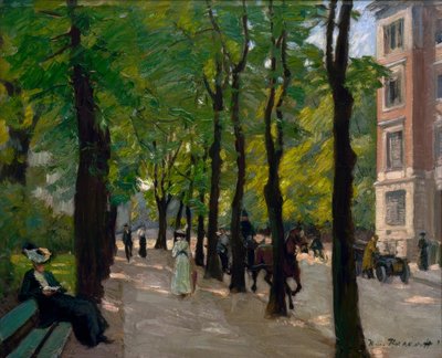 Via Regina Augusta a Piazza Calandrelli a Berlino da Konrad von Kardorff