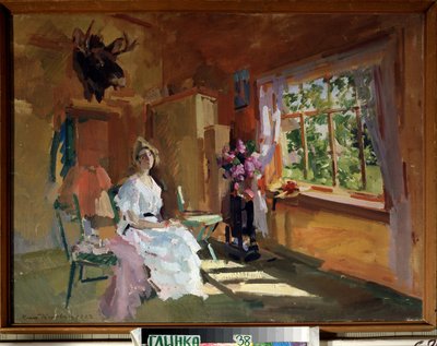 Nella stanza da Konstantin Alekseevich Korovin