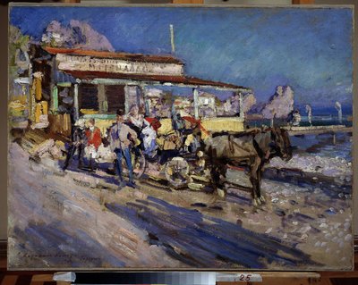 Gurzuf (Crimea) da Konstantin Alekseevich Korovin