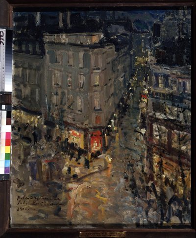 Parigi, Boulevard des Capucines da Konstantin Alekseevich Korovin